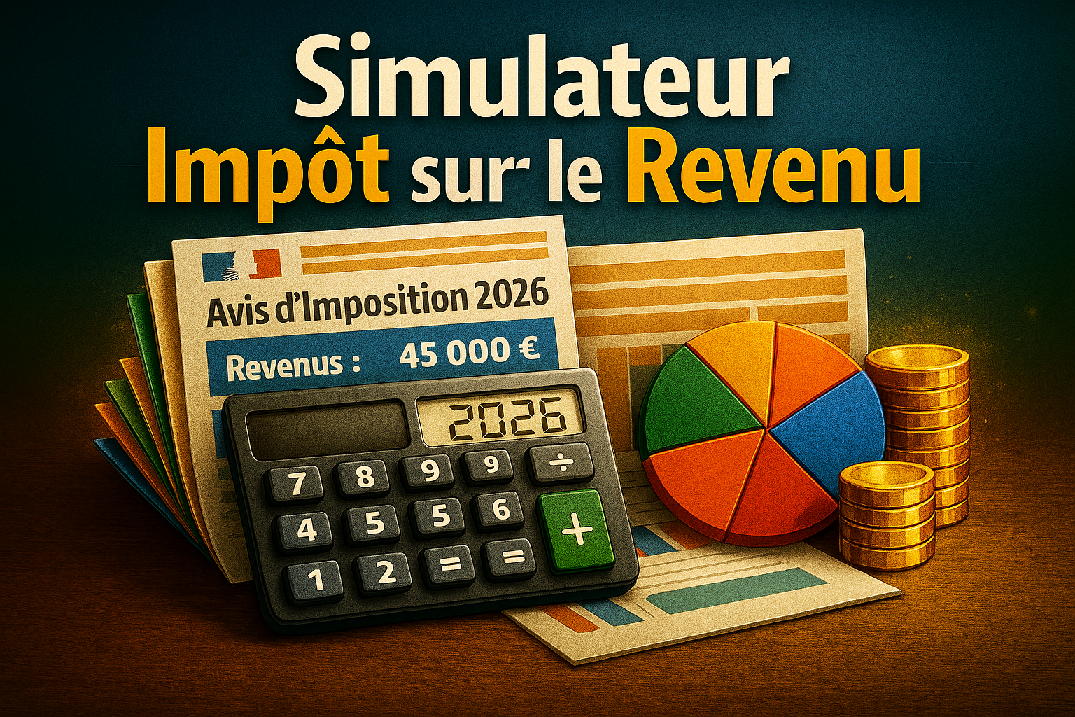 Simulateur Impôt sur le Revenu 2026 - Calcul gratuit