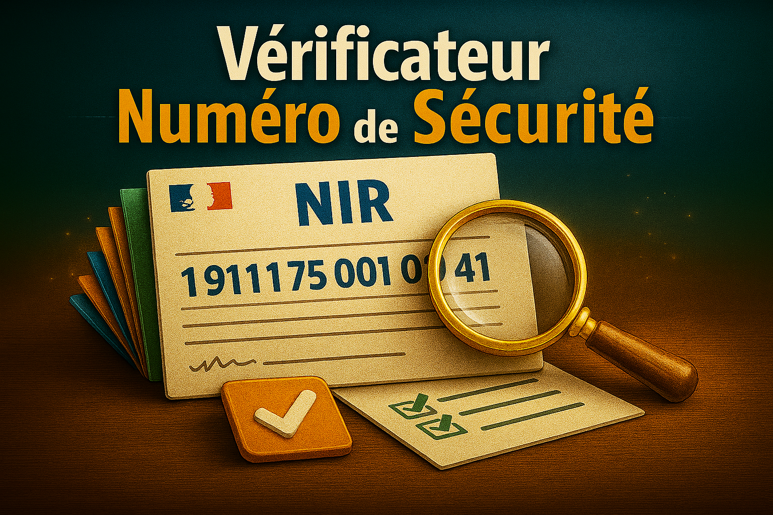 Vérificateur Numéro de Sécurité Sociale 2026 - Validation NIR gratuite